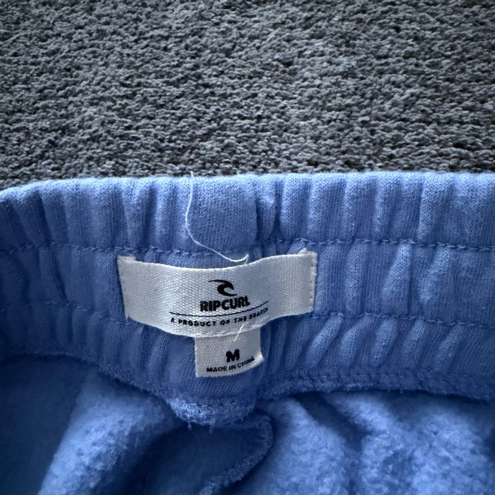 Rip Curl Women’s Light Blue Joggers with Colorful Stripes - Picture 2 of 2